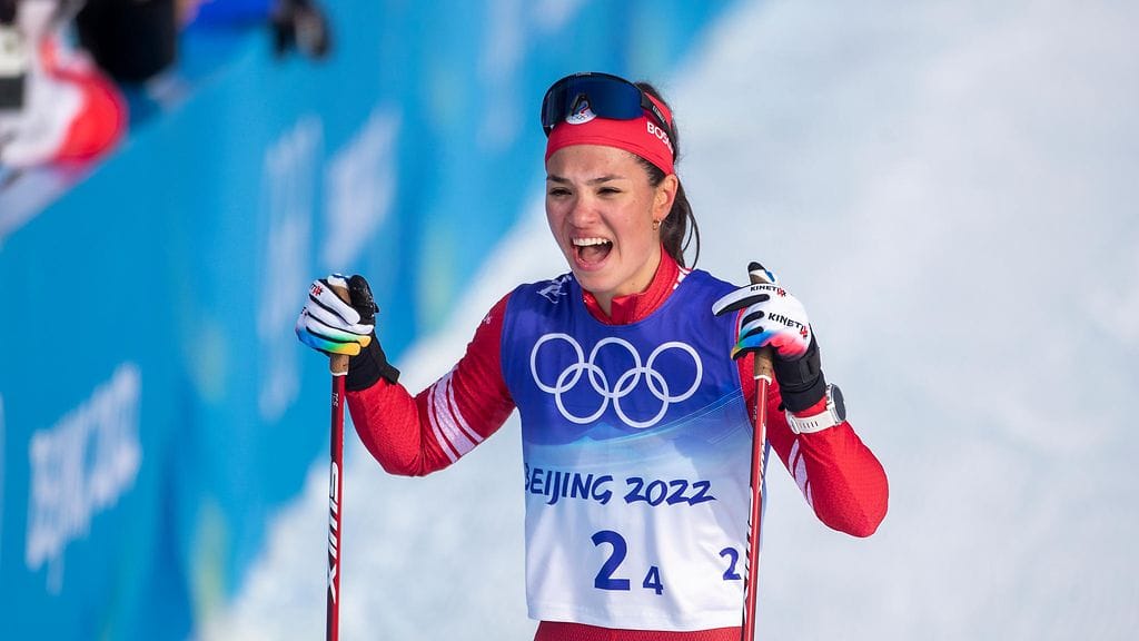 Stepanova voitti Pekingissä olympiakultaa.