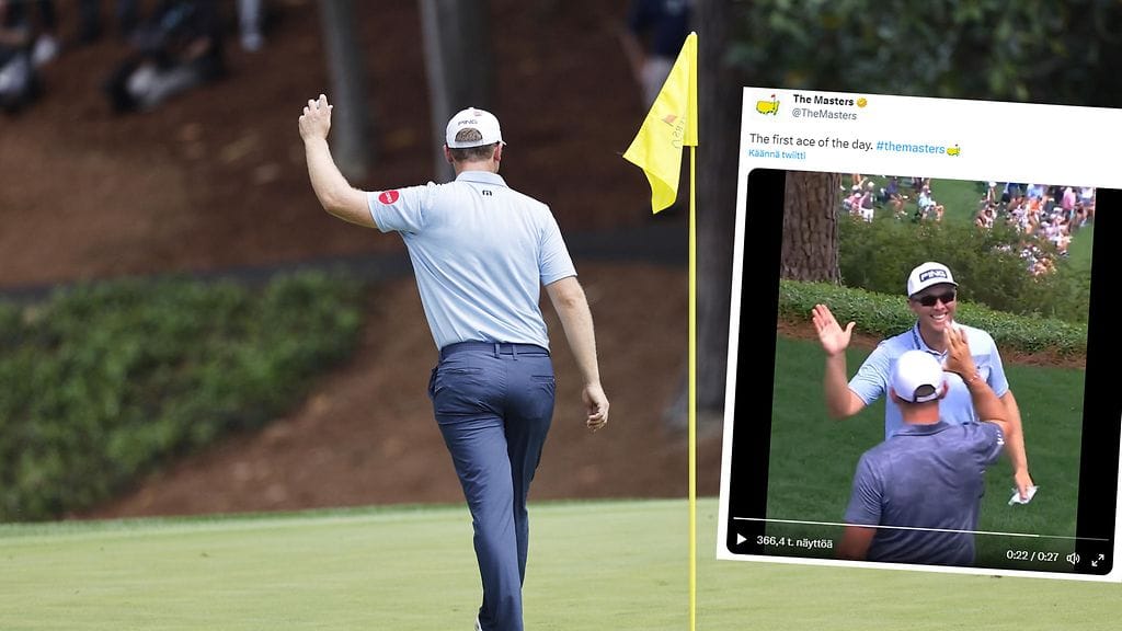 Seamus Power golfasi kaksi hole-in-onea präkkäisillä rei'illä.