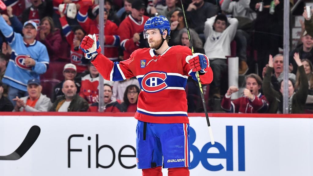 Joel Armialla oli syitä tuulettaa ottelussa Washington Capitalsia vastaan.