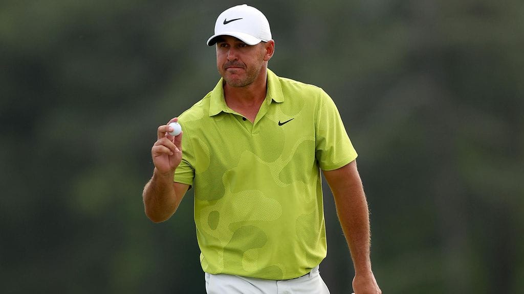 Kritisoidulla LIV-kiertueella nykyisin pelaava Brooks Koepka on yksi Mastersia 1. kierroksen jälkeen johtavista pelaajista.