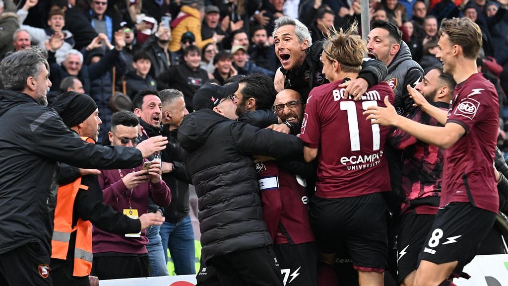 Antonio Candrevan tasoitusmaali käynnisti Salernitanan juhlat.