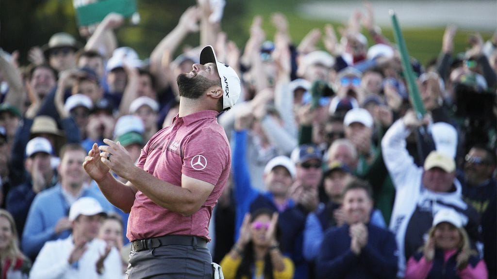 John Rahm otti golfin Masters-turnauksen voiton.