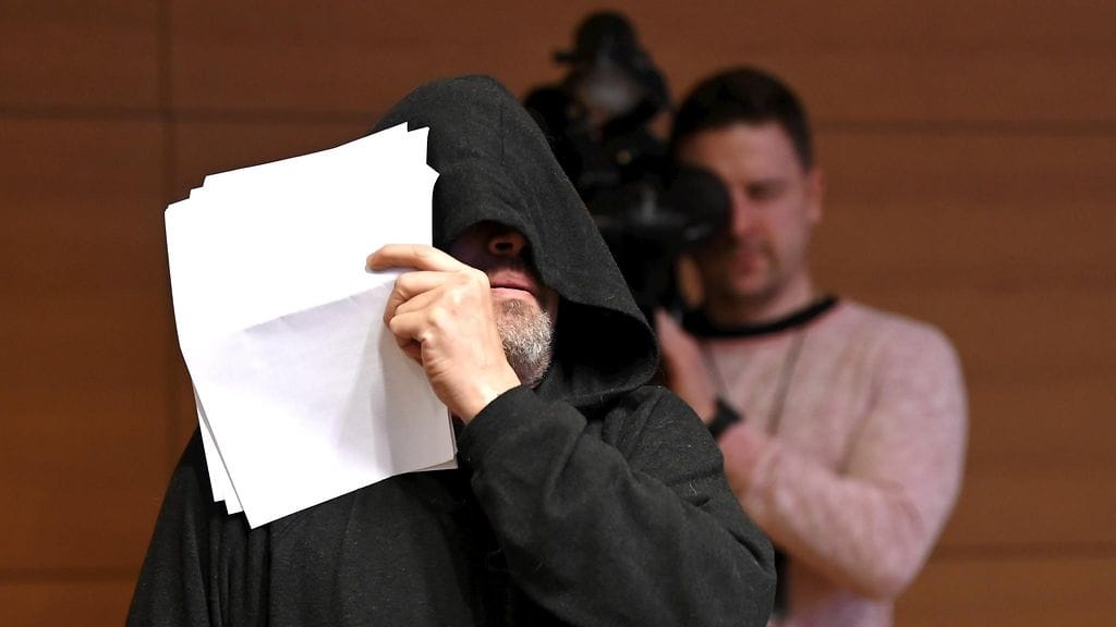 Mika Moringin vangitsemisistunto Helsingin käräjäoikeudessa 23. joulukuuta 2022.