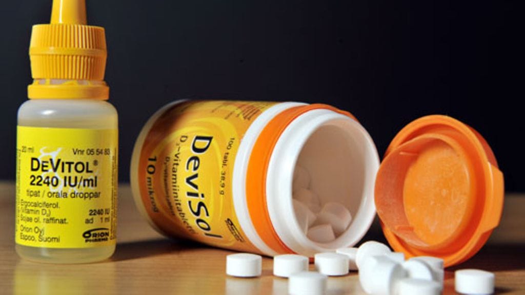 D-vitamiinia on syytä nauttia riittävästi.