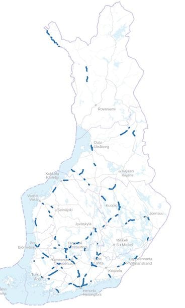 Väylävirasto kartta VJ
