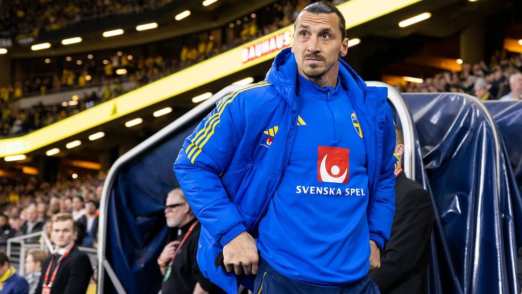 Zlatan Ibrahimovic on pelannut vielä tällä kaudella myös Ruotsin maajoukkueessa.