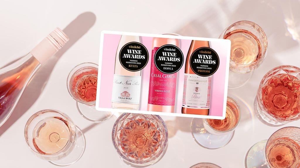 Viinilehti kertoi Vuoden roseeviini 2023 -kilpailun tulokset.