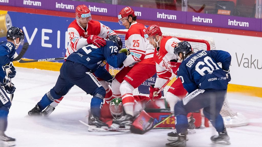 Suomi ei onnistunut maalinteossa Tanskaa vastaan.