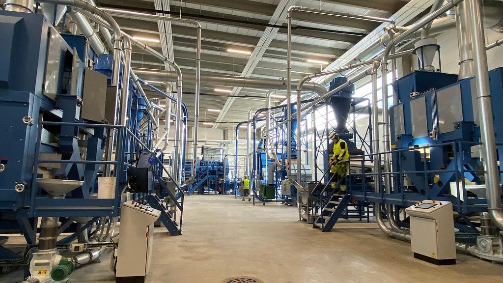 Rengaskierrätys, käsittelylaitos, Loppi (1)