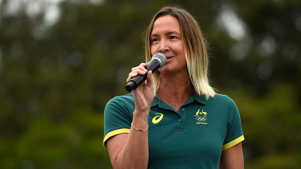 Brooke Hanson kuvattuna heinäkuussa 2021.