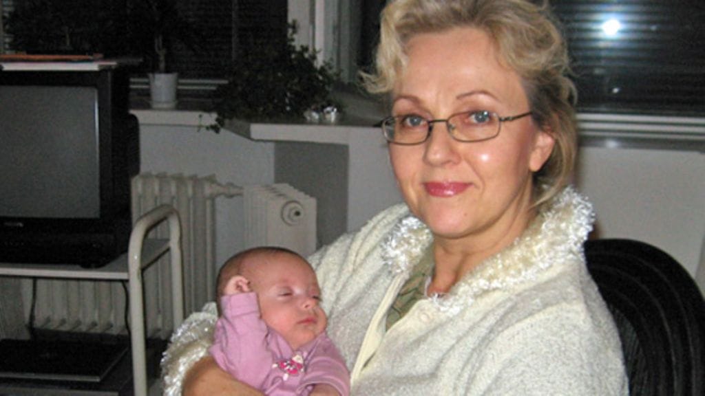 Tiina Haantila iloitsee kolmosistaan, vaikka tieto tulikin yllätyksenä.