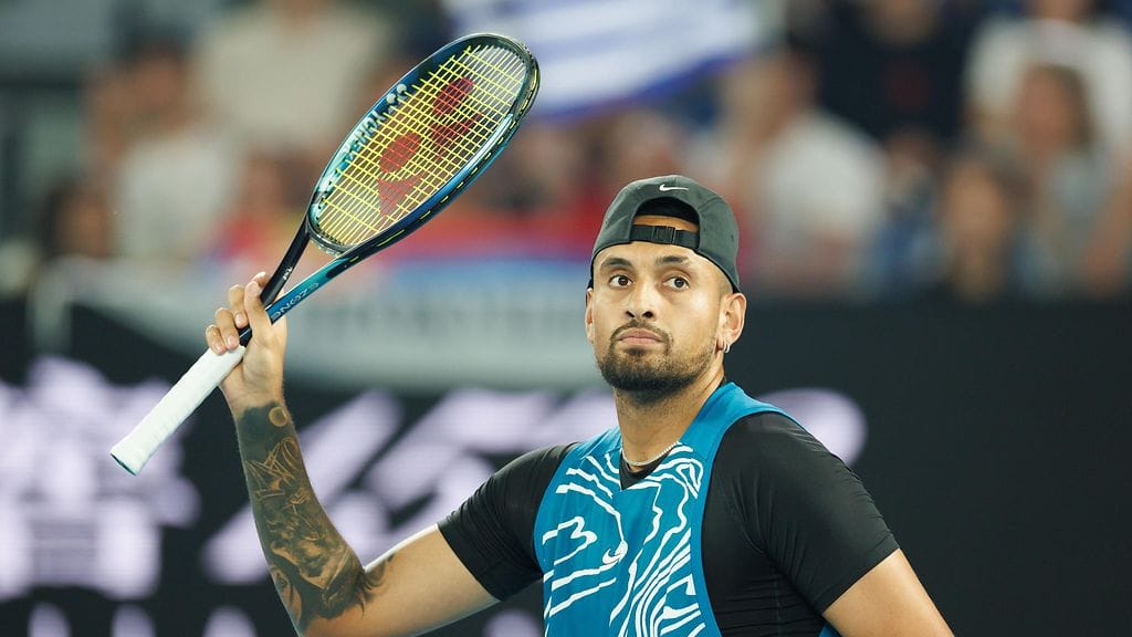 Nick Kyrgiosin nopea reagointi auttoi poliisia ryöstäjän kiinnisaamisessa.