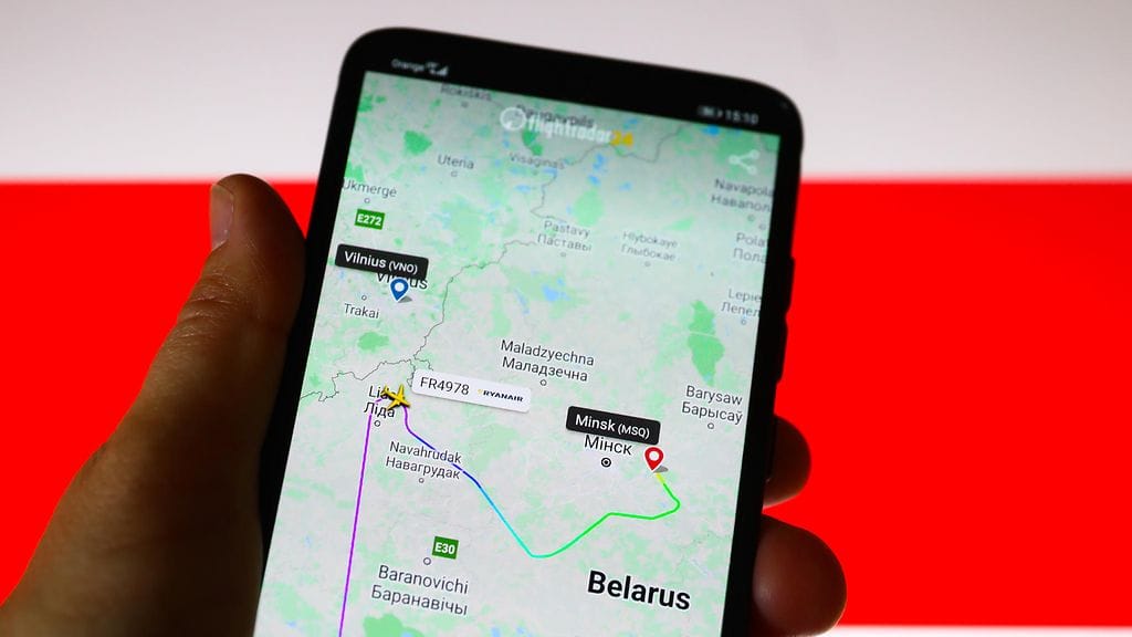 Valko-Venäjän opposition ja länsimaiden mukaan hätälaskun ainoa tarkoitus oli Pratasevitshin pidätys.