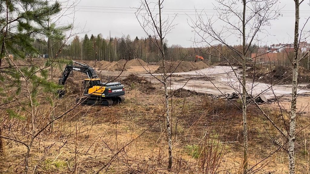 Maaperän puhdistamistoimet ovat käynnistyneet Nokian kaupungissa Sahanrannan alueella