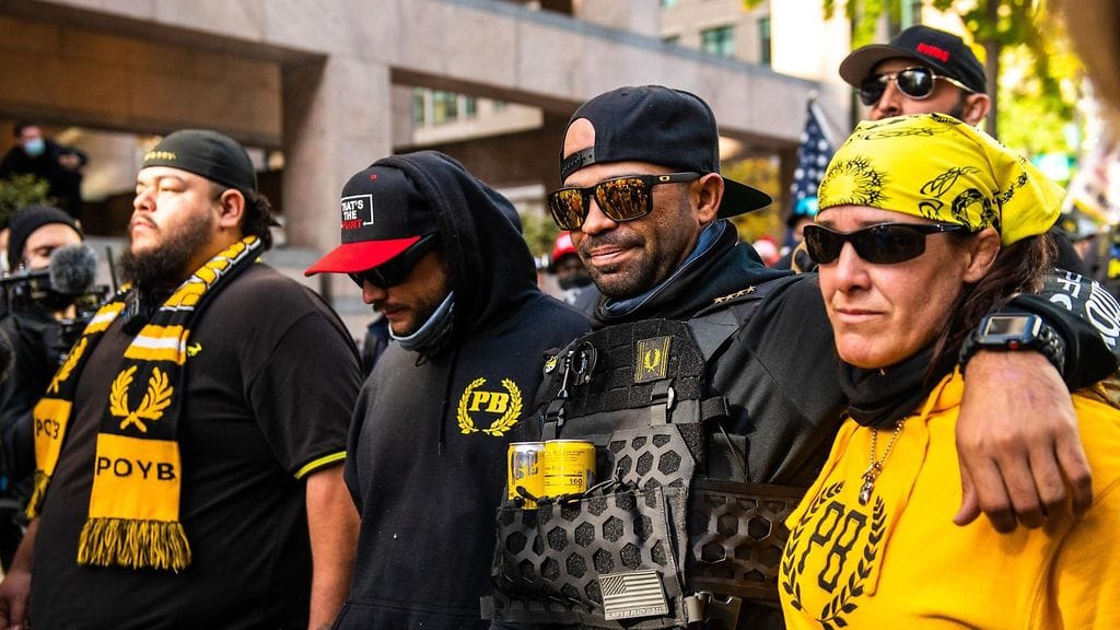 Ryhmän entinen johtohahmo Enrique Tarrio on yksi tuomituista.