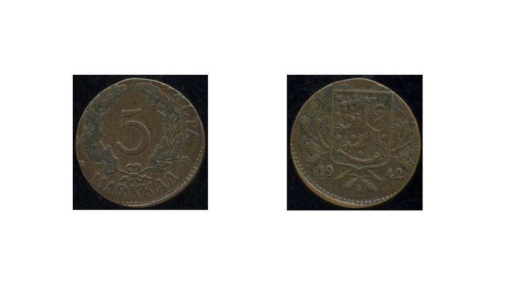 5markkaa1942