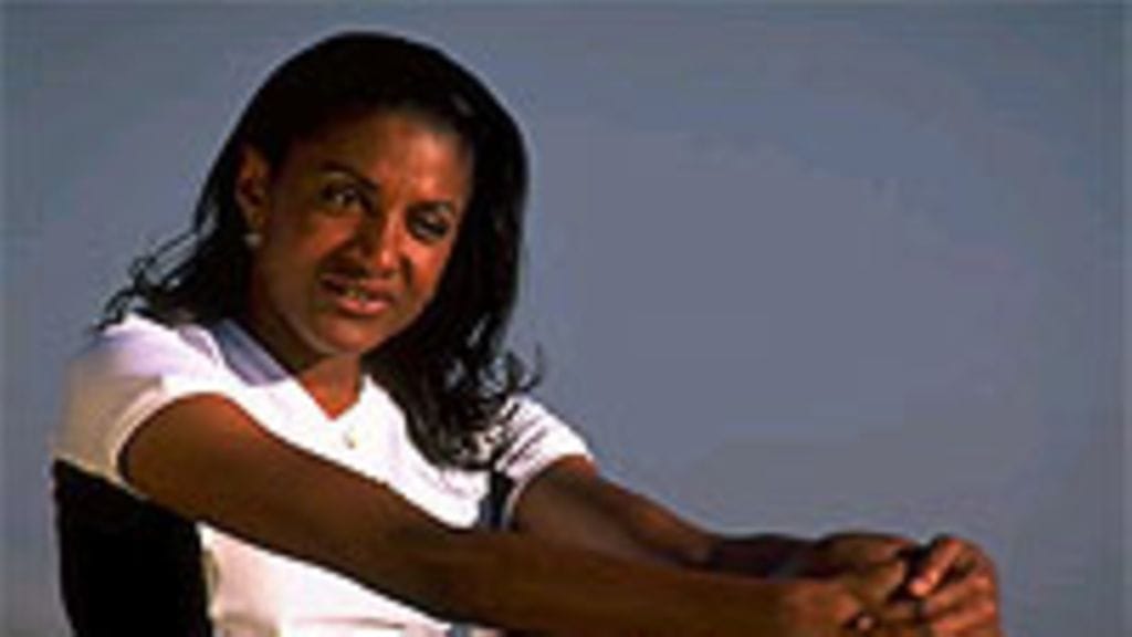 Marie-Jose Perec, photo: Al Bello/Allsport