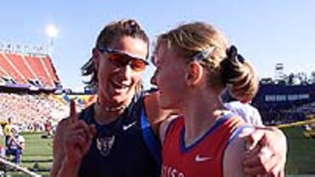 Dragila, Stacy ja Feofanova, Svetlana (Photo: Ezra Shaw/ALLSPORT)