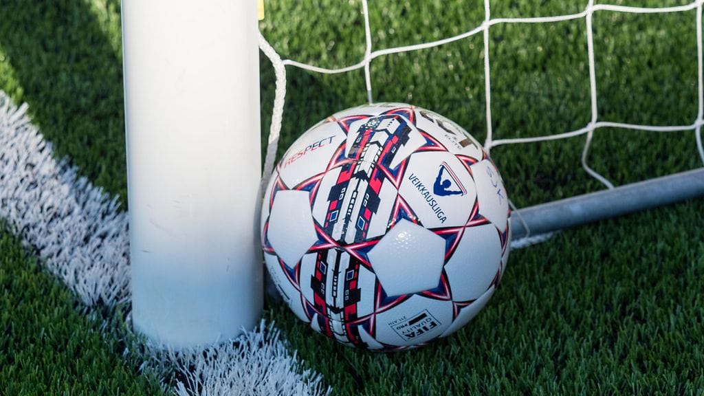 Jalkapallon Suomen Cupin ottelu keskeytyi hellyttävällä tavalla. (Kuvituskuva.)