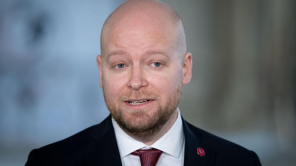 Vasemmistoliiton eduskuntaryhmä ei tee tänään päätöstään Yle-ryhmän neuvottelutuloksen hyväksymisestä. Kuvassa vasemmistoliiton eduskuntaryhmän puheenjohtaja Jussi Saramo.