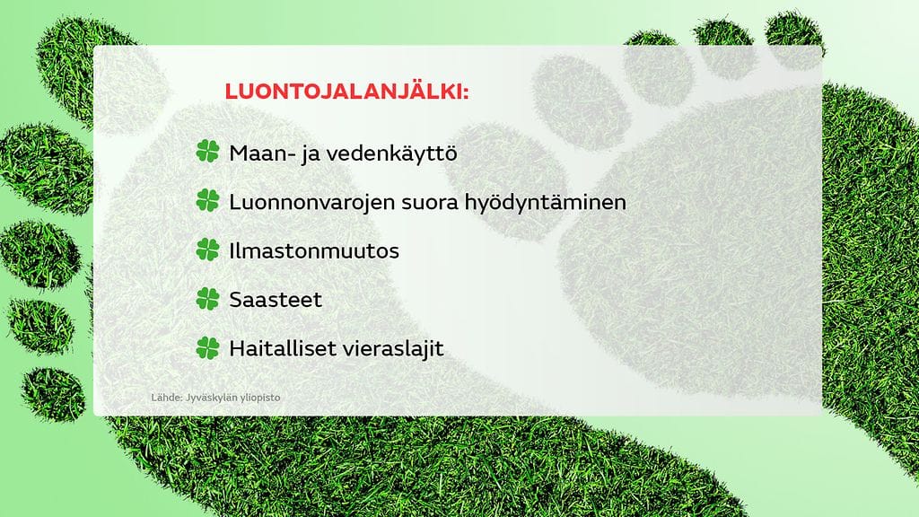 Luontojalanjälki, graffa2