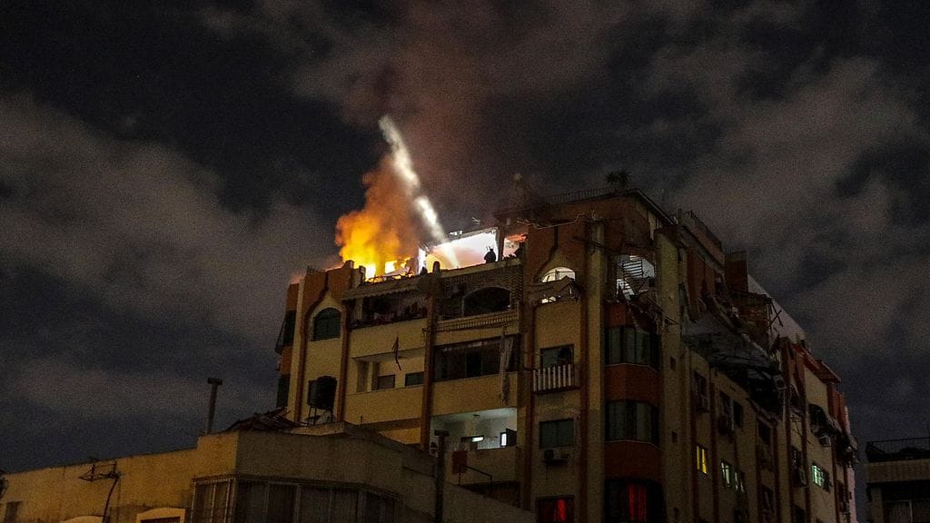 Yksi Israelin asevoimien iskujen kohteista yöllä 9. huhtikuuta 2023 oli Islamilaisen jihadin johtohahmon Hadi Al Bahtimin talo.