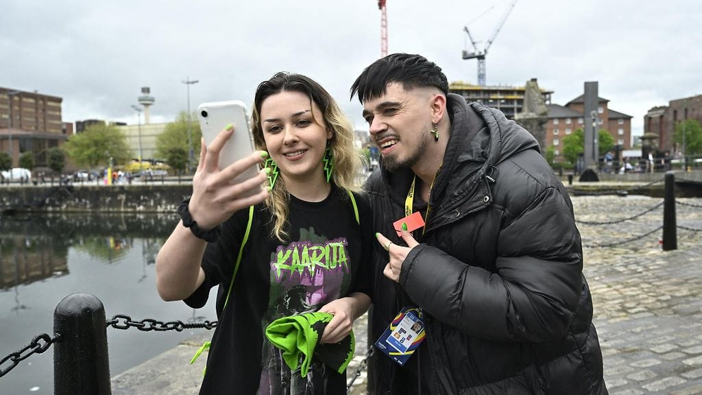 LK Käärijä ja fani 8.5.