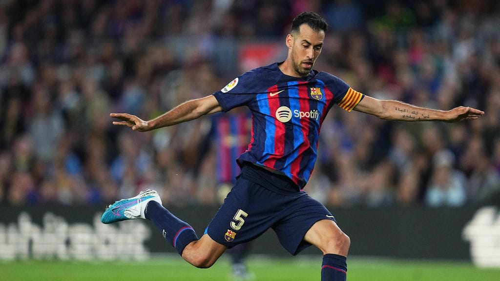 Sergio Busquets ei pelaa enää ensi kaudella Barcelonan paidassa.