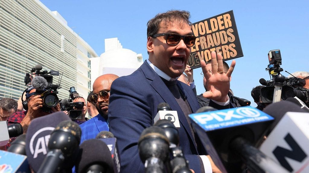 Kongressiedustaja George Santos 10. toukokuuta.