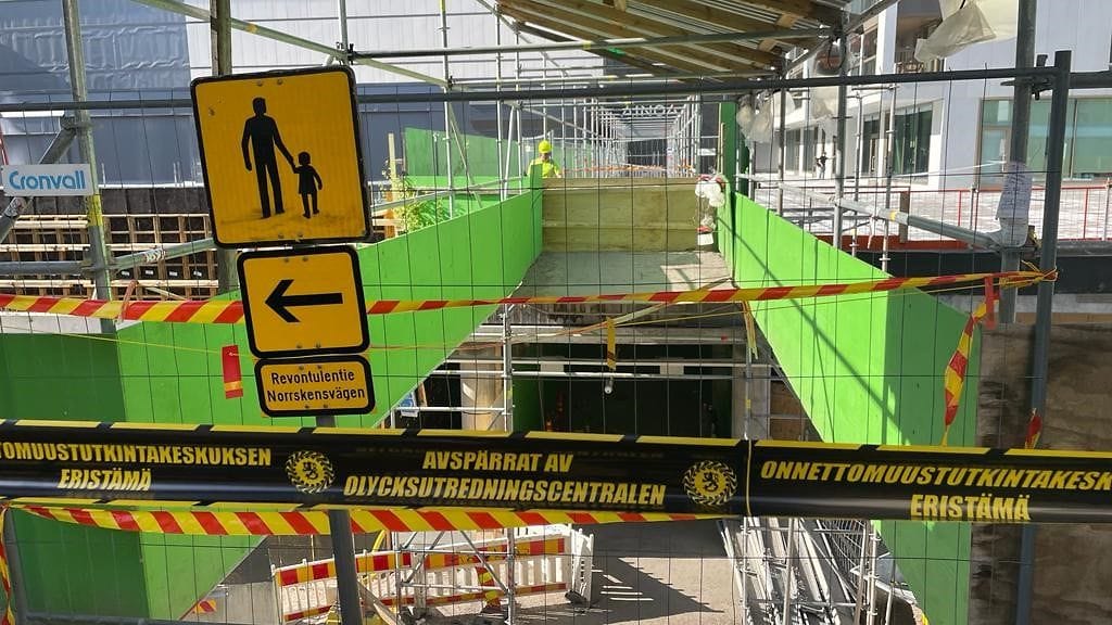 Useita loukkaantui eilen sillan romahduksessa.