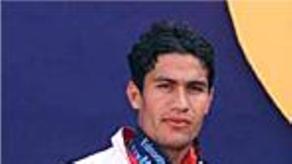 Ali Saidi-Sief, Algeria. Photo: Andy Lyons/ALLSPORT