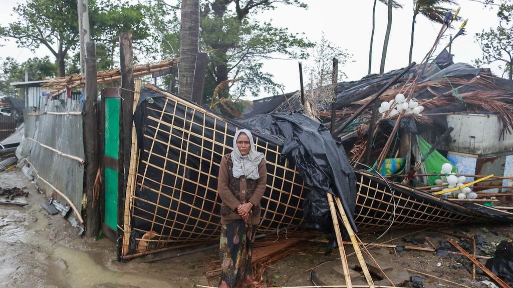 Hirmumyrsky Mocha on aiheuttanut Myanmarissa ainakin 29 ihmisen kuoleman.