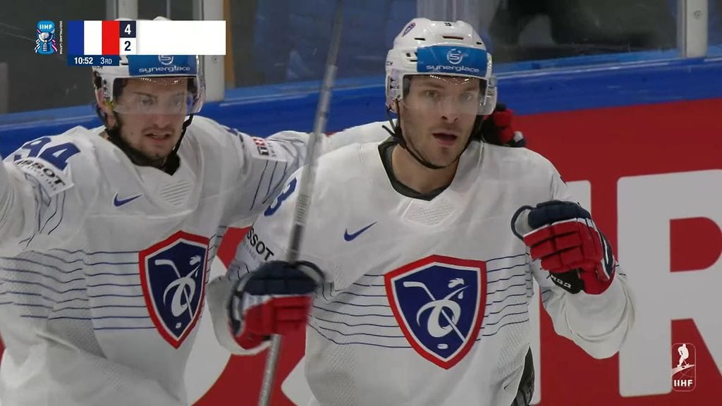 Charles Bertrand teki Ranskan 3–4-kavennuksen Suomea vastaan.