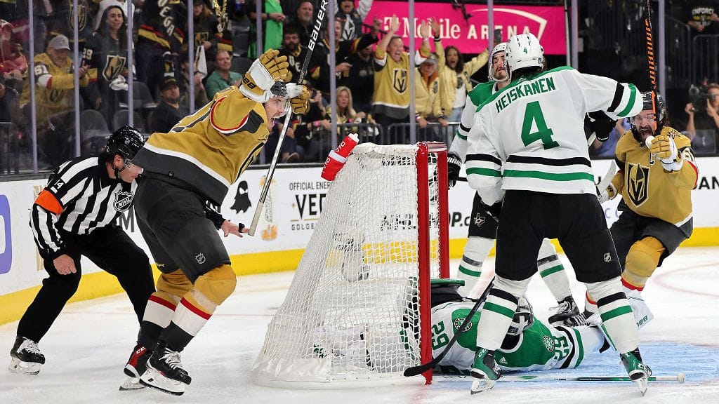 Brett Howden ratkaisi ensimmäisen konferenssifinaalin voiton Vegasille.
