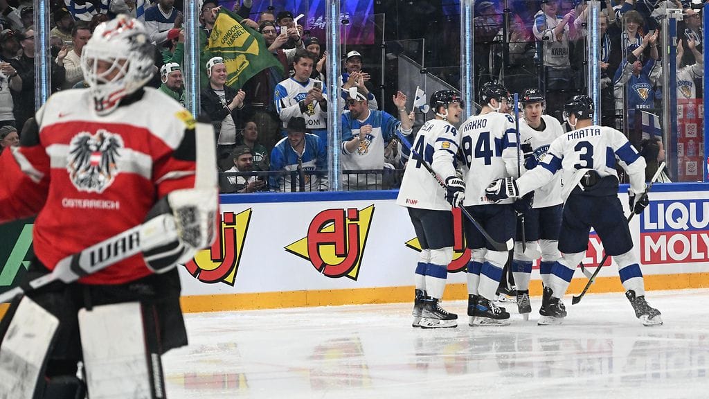 Suomi kaatoi lauantaina Itävallan alkulohkon toiseksi viimeisessä ottelussaan.