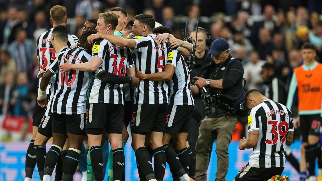 Newcastle pelaa ensi kaudella Mestarien liigassa.