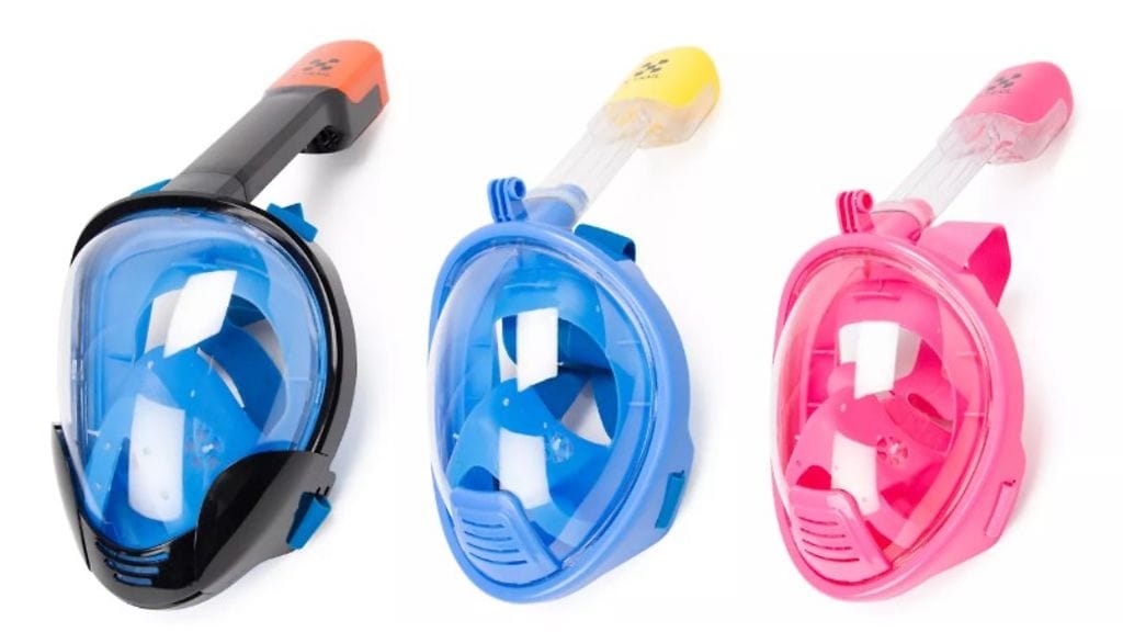 Sportshopenin snorkkelimaskit vedetään myynnistä. Tuotteissa on mahdollinen tukehtumisen ja hukkumisen riski.