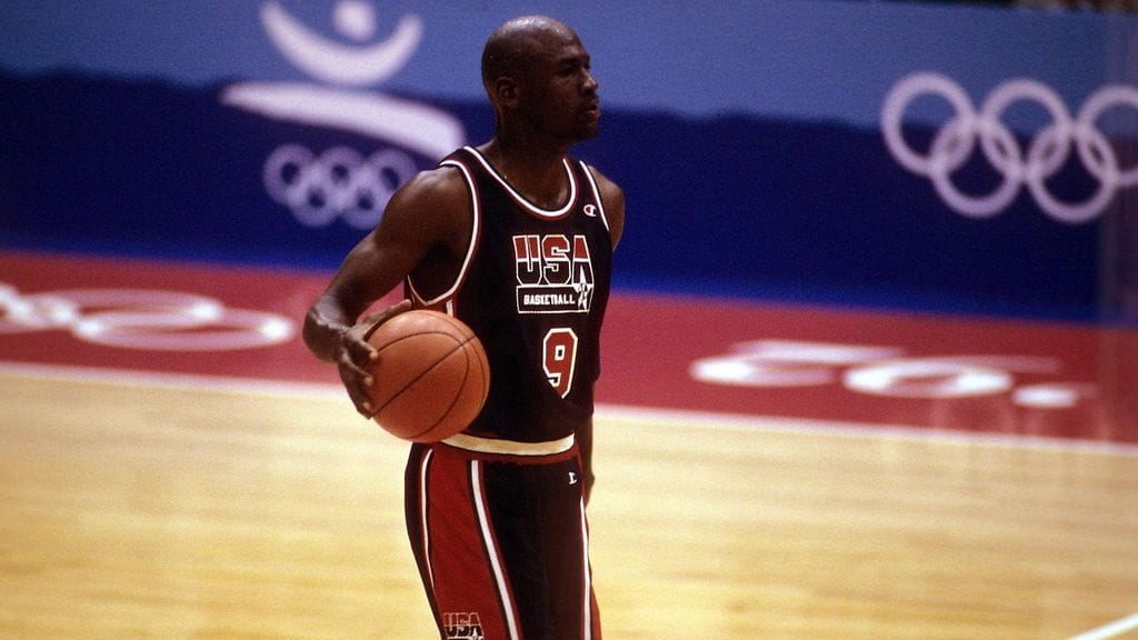 Michael Jordan oli USA:n vuoden 1992 Dream Teamin suurin tähti.