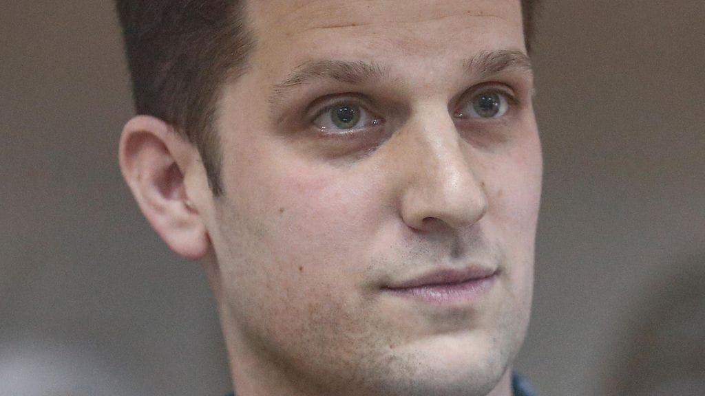 Yhdysvaltalaistoimittaja Evan Gershkovich.