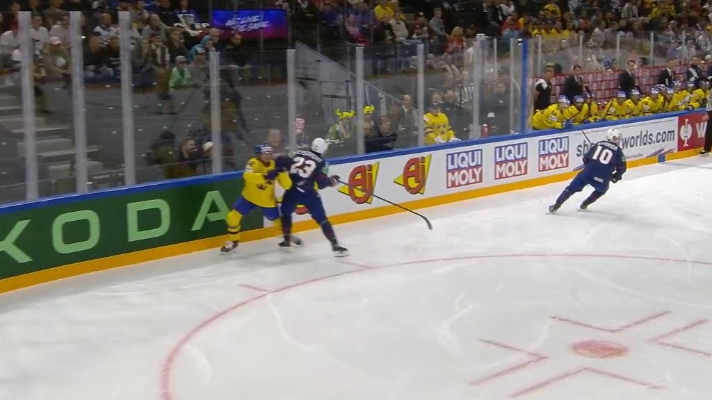 Tämä tilanne päätti Rasmus Sandinin turnauksen.