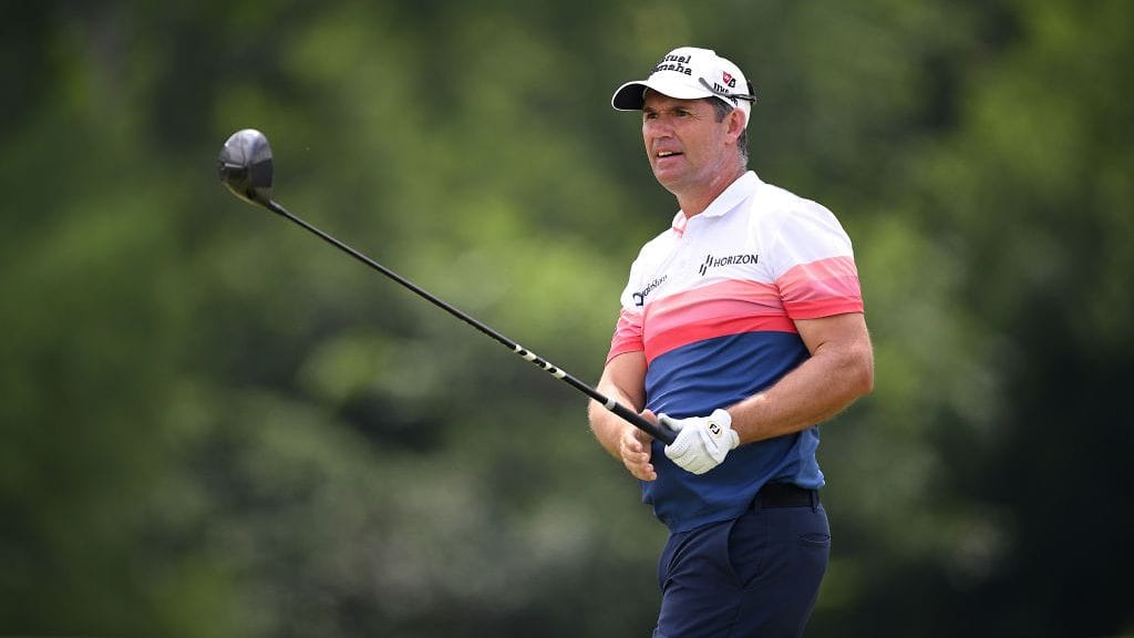 Padraig Harrington tarjosi lohtua kovia kokeneelle katsojalle.