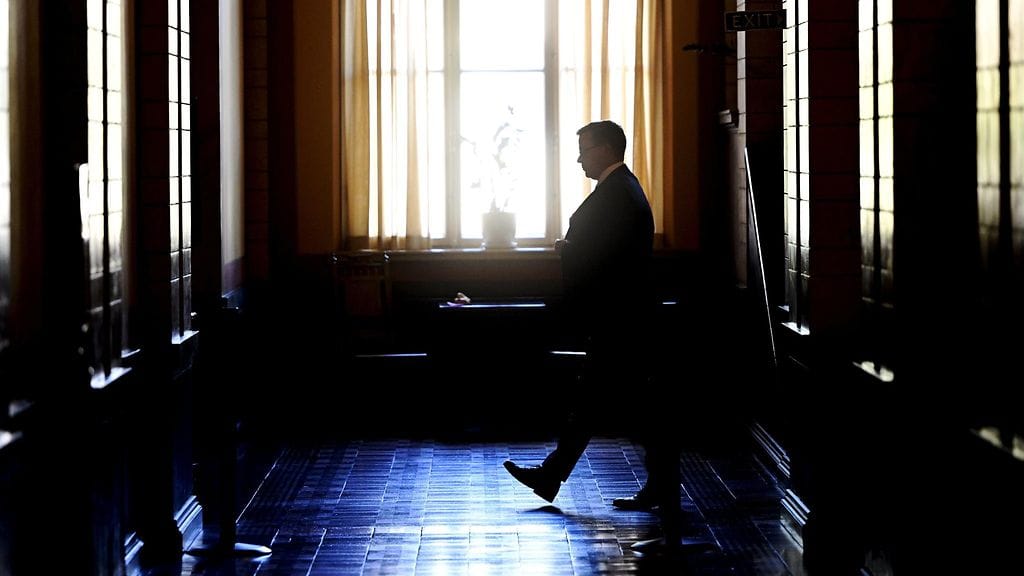 Hallituksen muodostaja Petteri Orpo (kok.) 29. toukokuuta 2023.