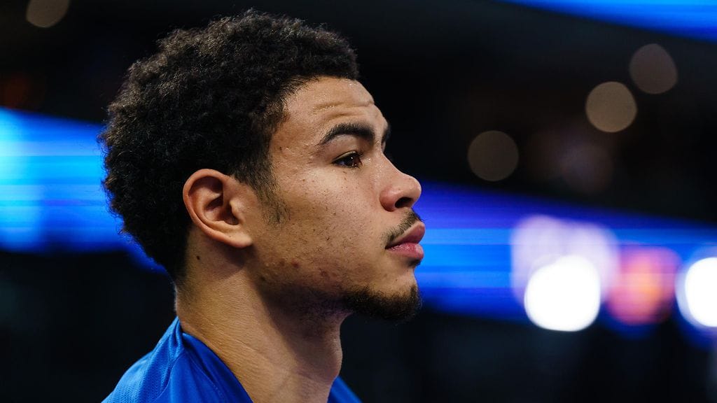 Olivier Nkamhoua, 23, ei osallistu tämän vuoden NBA-draftiin.