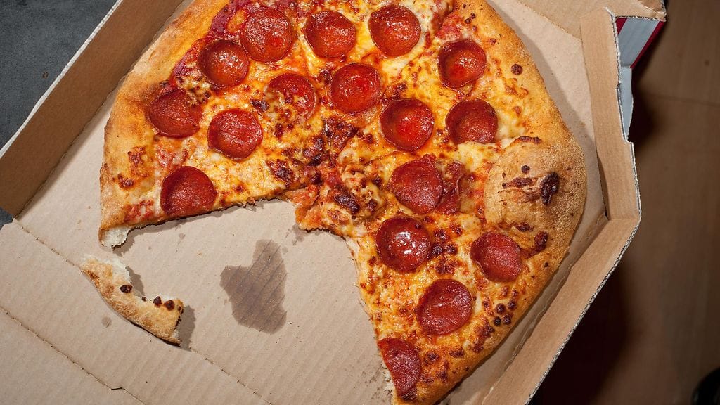 AOP, pizza-laatikko