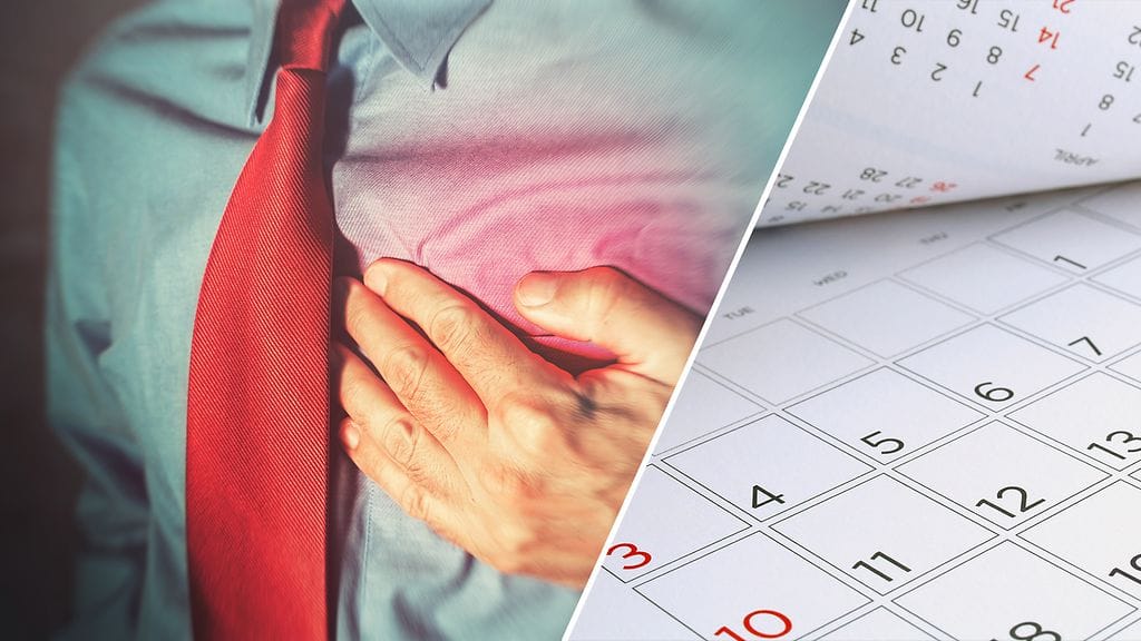 sydänkohtaukset maanantaisin