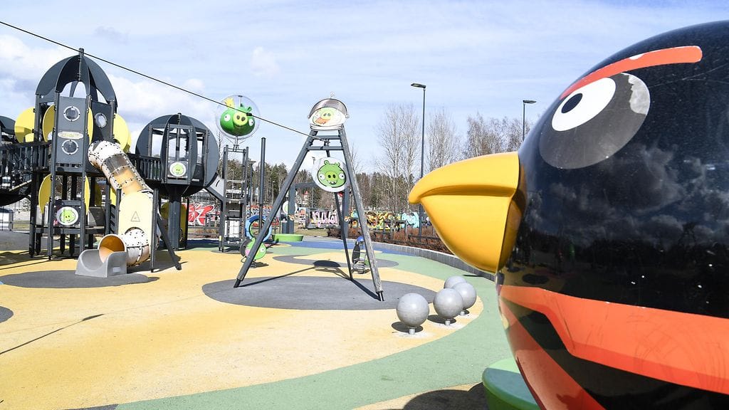 Angry Birds -puistossa Espoon Leppävaarassa epäillään tapahtuneen pahoinpitely.