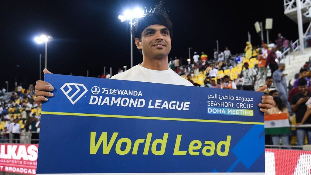 Keihäänheiton olympiavoittaja Neeraj Chopra ei kilpaile Paavo Nurmi Gamesissa.