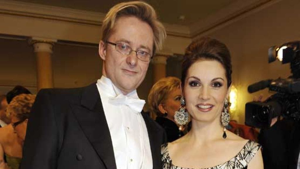 Mikael ja Mari Jungner itsenäisyyspäivän vastaanotolla vuonna 2008.