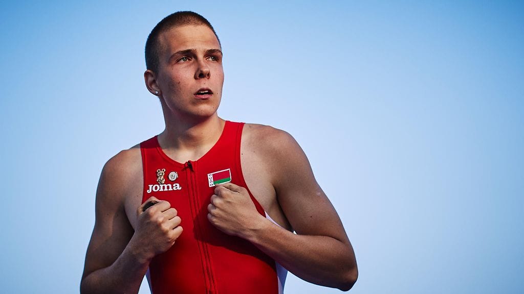 Matvei Volkov sai edustaa Valko-Venäjää vuonna 2021 ja saavutti heti menestystä.