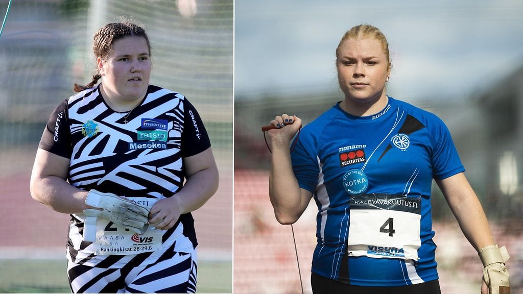 Silja Kosonen heitti kolmanneksi Turussa. Krista Tervo jäi ilman tulosta.